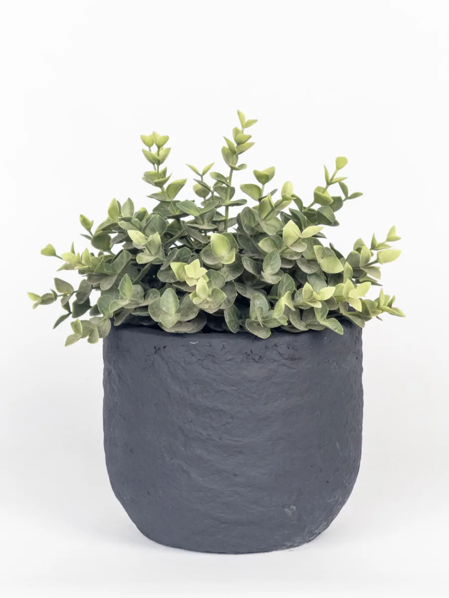 Classic Ceramic Planter — 9" Dia × 8" Height — Primary View
