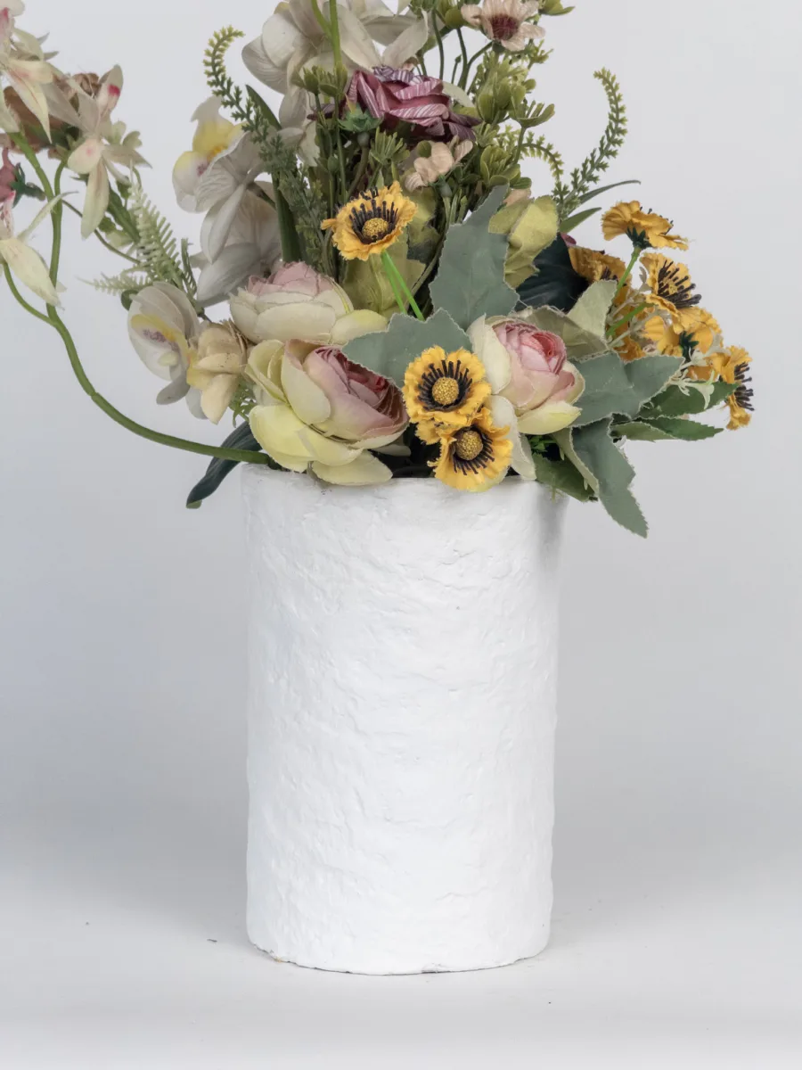 Classic Ceramic Planter — 6" Dia × 5.5" Height — Primary View