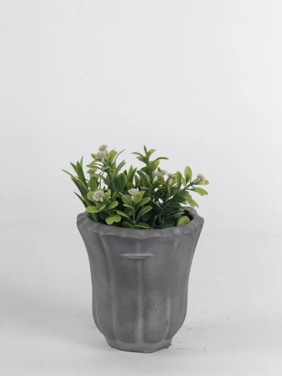 Classic Ceramic Planter — 2.5" Dia × 3" Height — Primary View