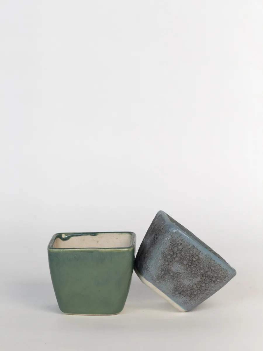 Classic Ceramic Planter — 4.5" Dia × 3" Height — Primary View