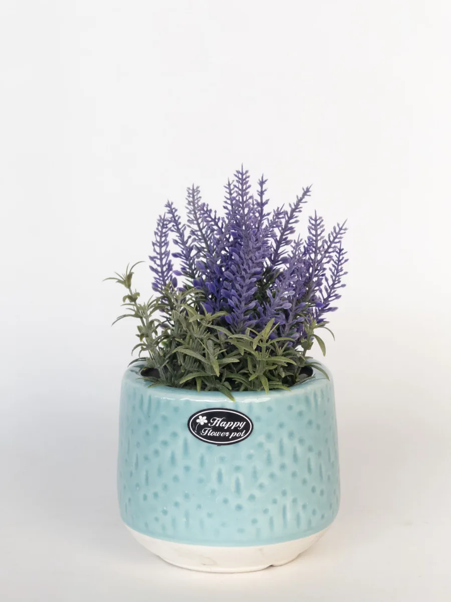 Classic Ceramic Planter — 3" Dia × 4" Height — Primary View