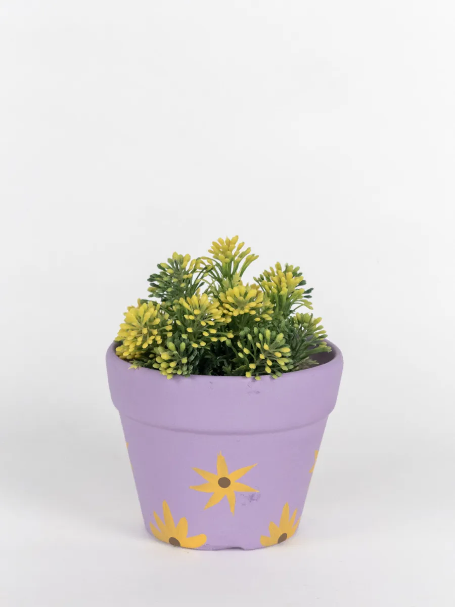 Classic Ceramic Planter — 4.5" Dia × 4" Height — Primary View