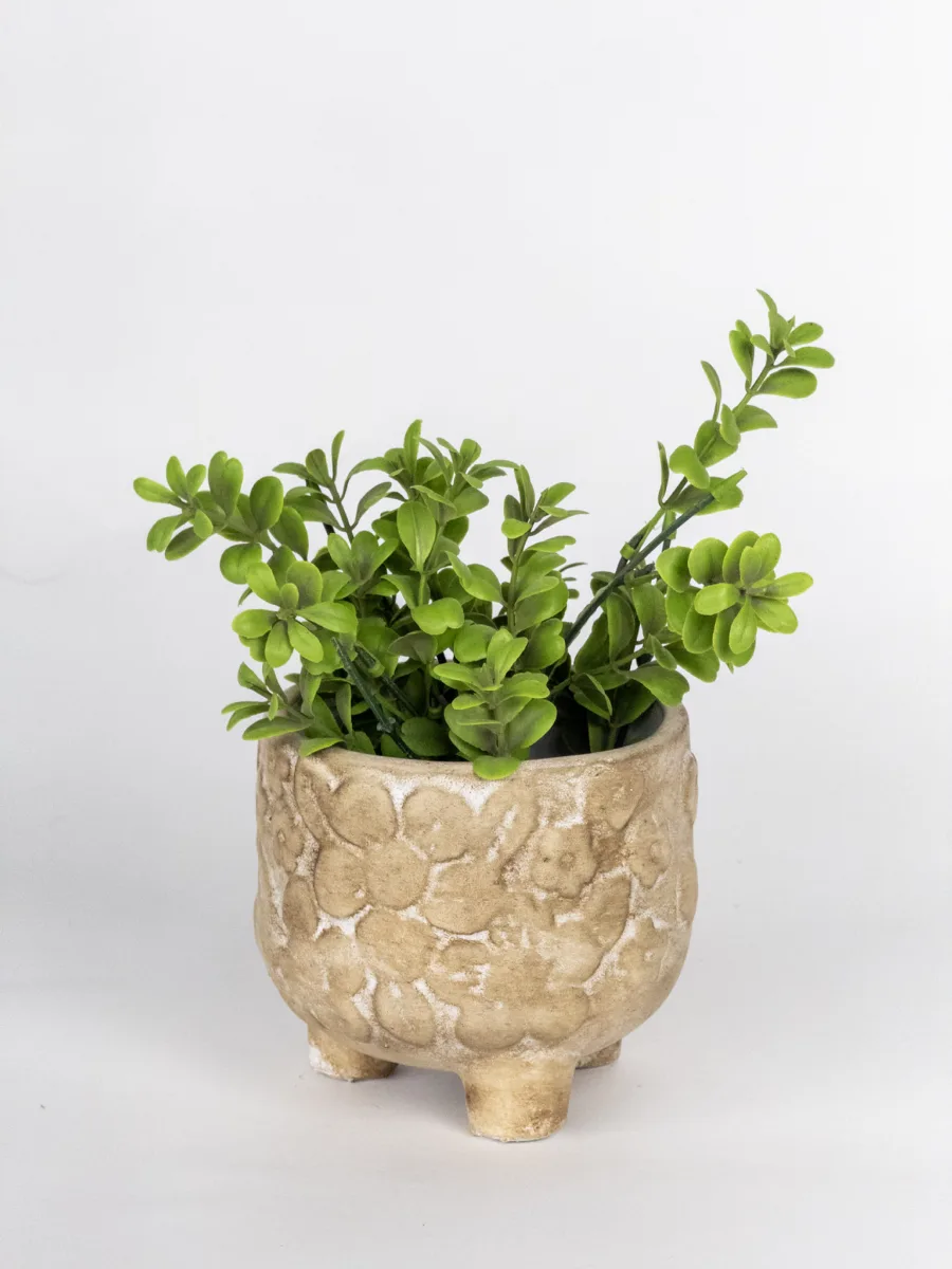 Classic Ceramic Planter — 5" Dia × 4" Height — Primary View