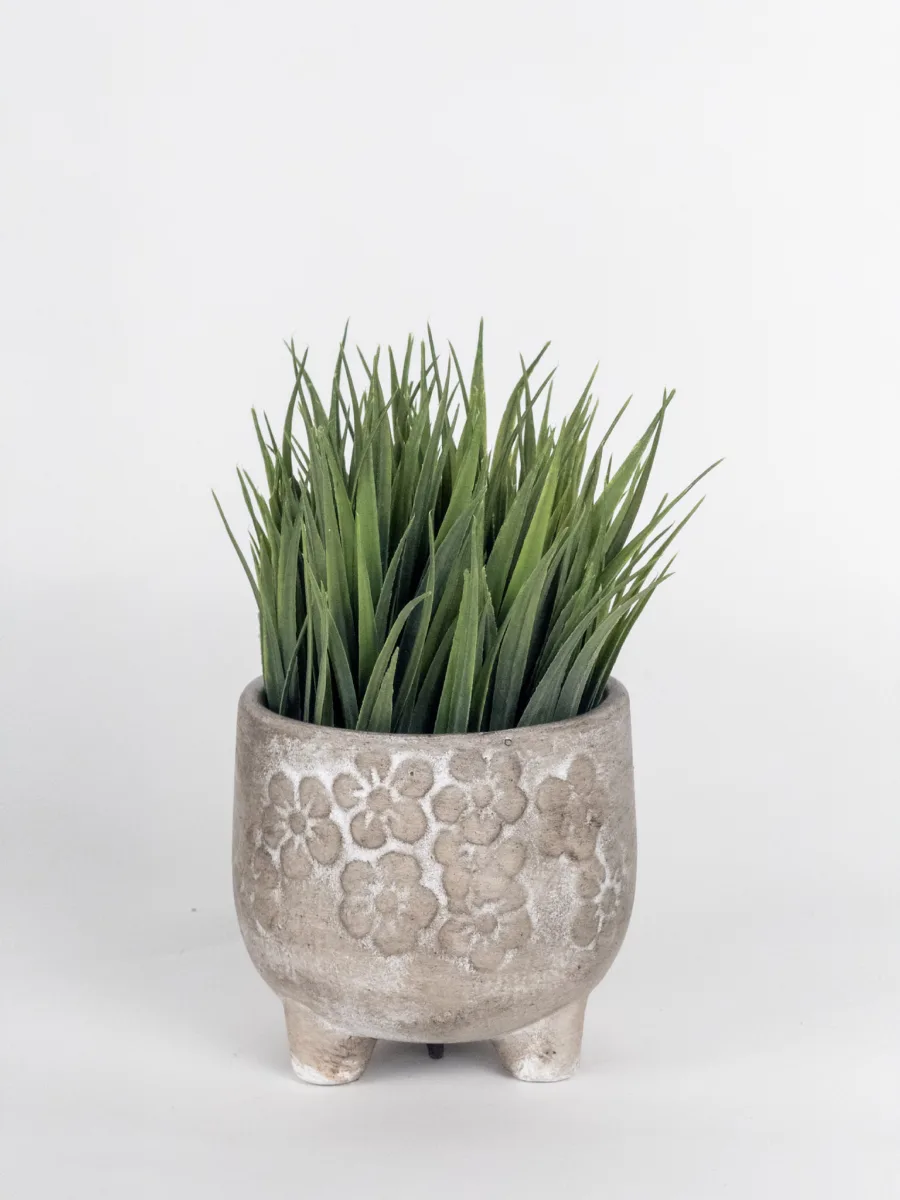 Classic Ceramic Planter — 5" Dia × 4" Height — Primary View