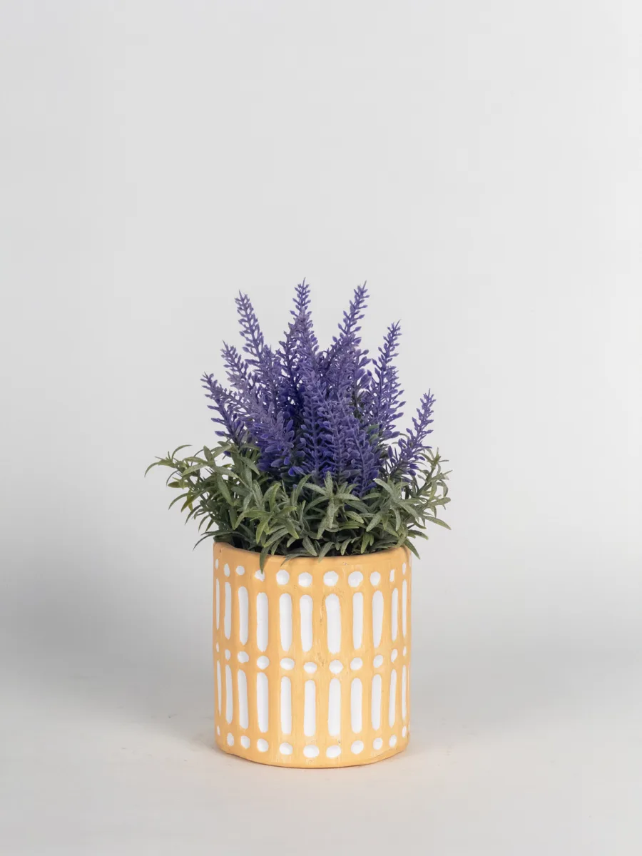 Classic Ceramic Planter — 5" Dia × 4.5" Height — Primary View