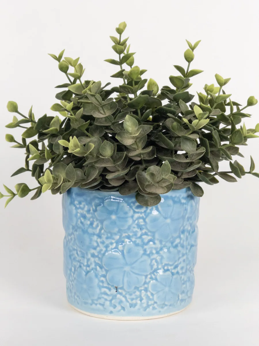 Classic Ceramic Planter — 5" Dia × 4" Height — Primary View