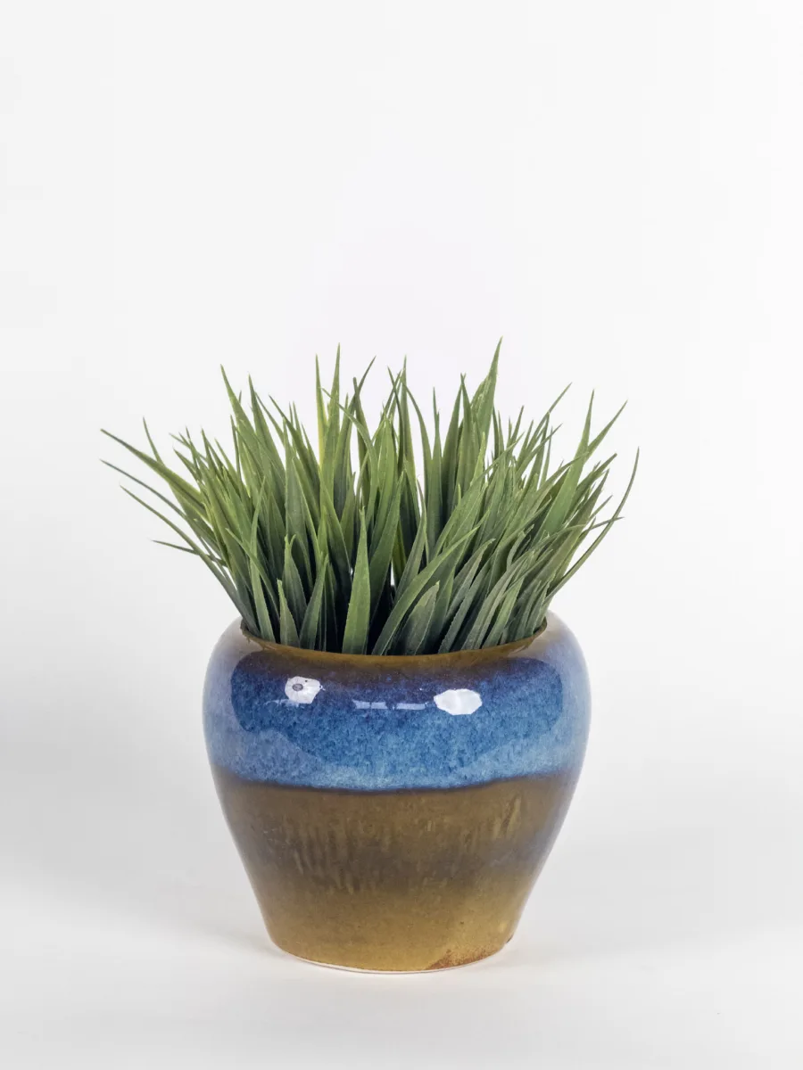 Classic Ceramic Planter — 5" Dia × 5" Height — Primary View