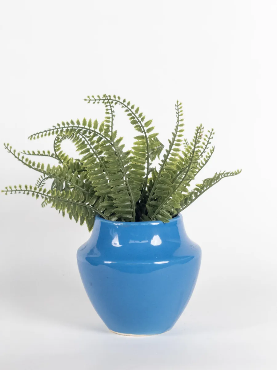 Classic Ceramic Planter — 5.5" Dia × 5" Height — Primary View