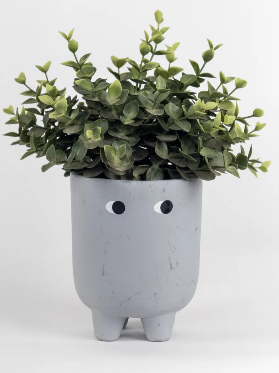 Classic Ceramic Planter — 7" Dia × 7" Height — Primary View