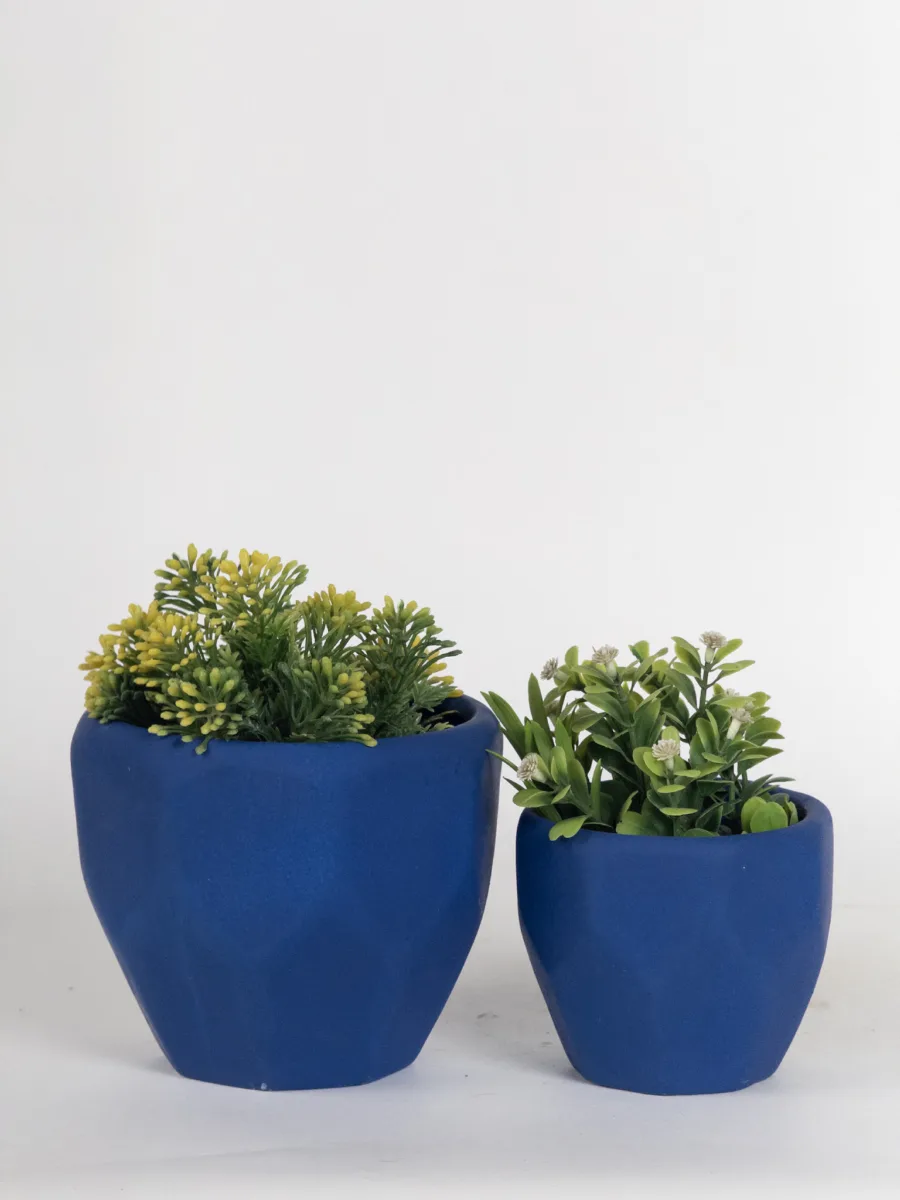 Classic Ceramic Planter — 5" Dia × 6" Height — Primary View