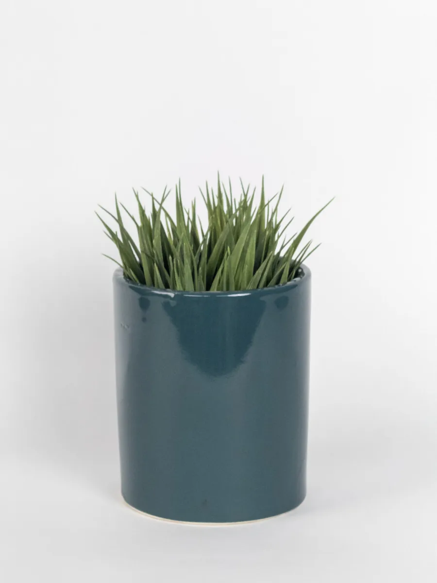 Classic Ceramic Planter — 5.5" Dia × 5" Height — Primary View