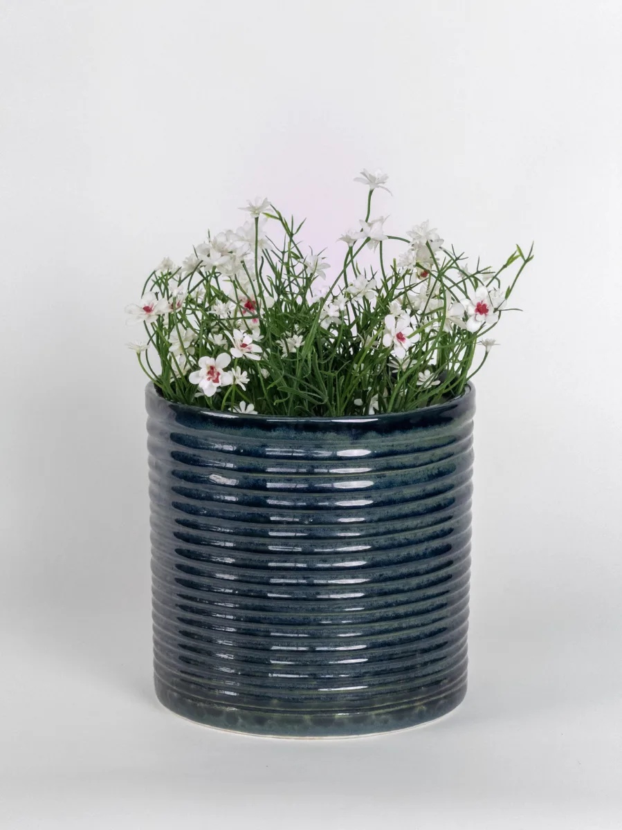 Classic Ceramic Planter — 6" Dia × 6" Height — Primary View