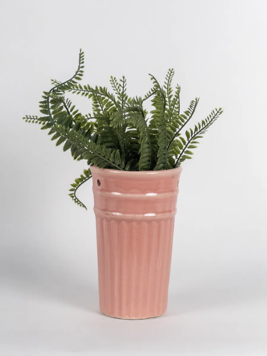 Classic Ceramic Planter — 6" Dia × 6" Height — Primary View