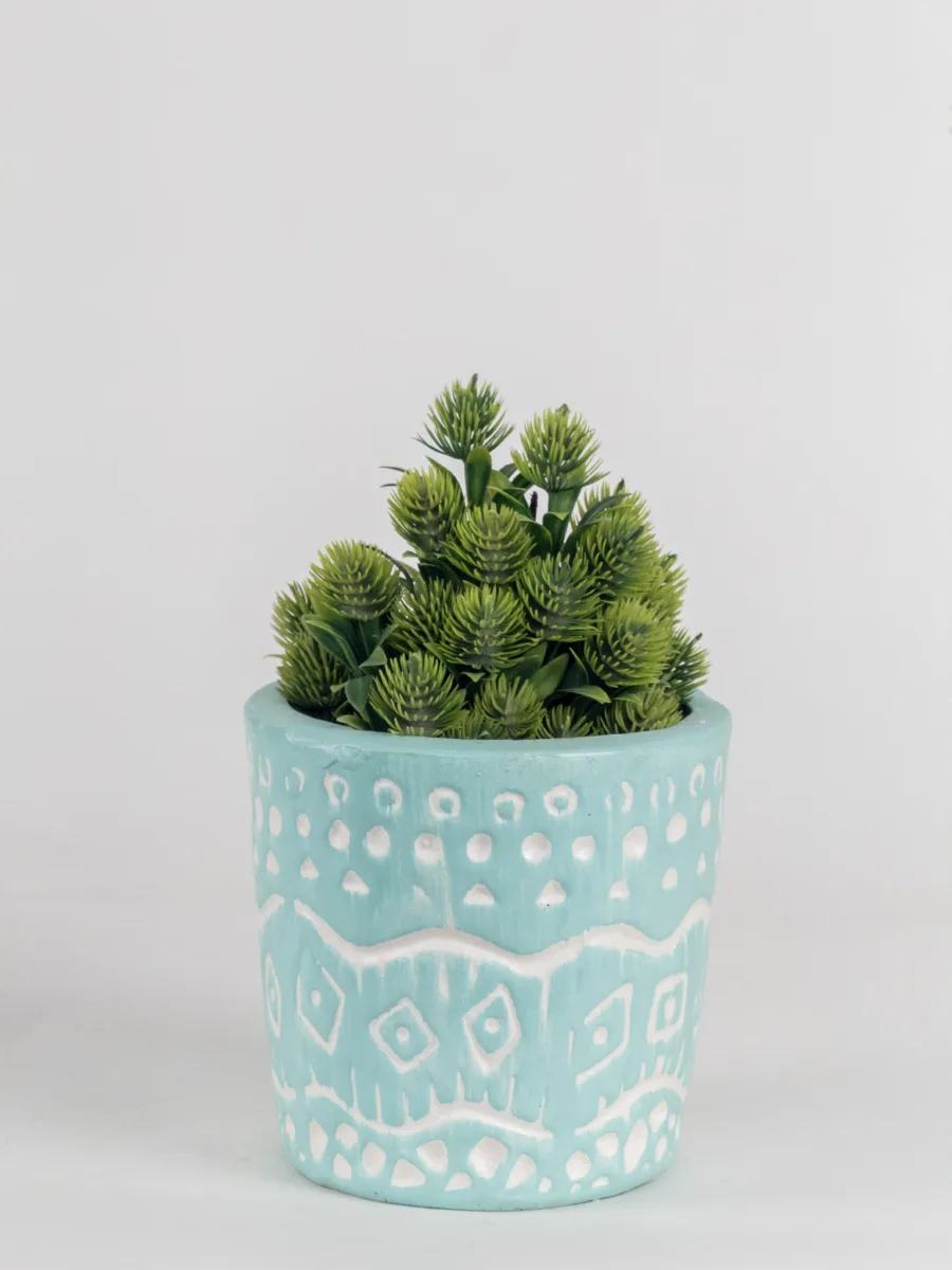 Classic Ceramic Planter — 8.5" Dia × 8" Height — Primary View
