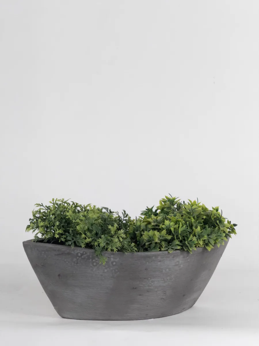 Classic Ceramic Planter — 7" Dia × 7" Height — Primary View