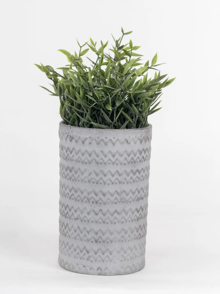 Classic Ceramic Planter — 8" Dia × 8" Height — Primary View