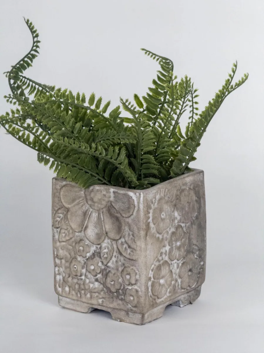 Classic Ceramic Planter — 5" Dia × 5" Height — Primary View