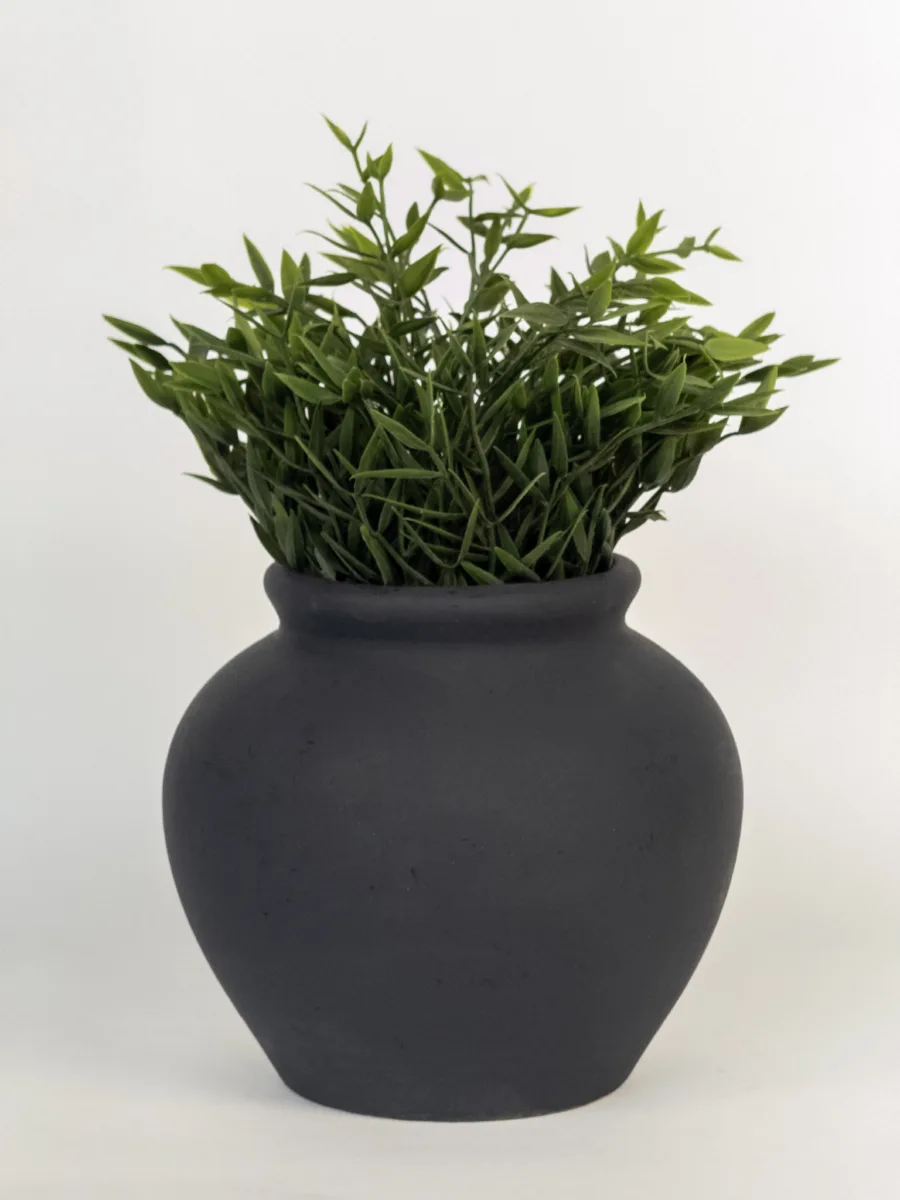 Classic Ceramic Planter — 9.5" Dia × 4" Height — Primary View