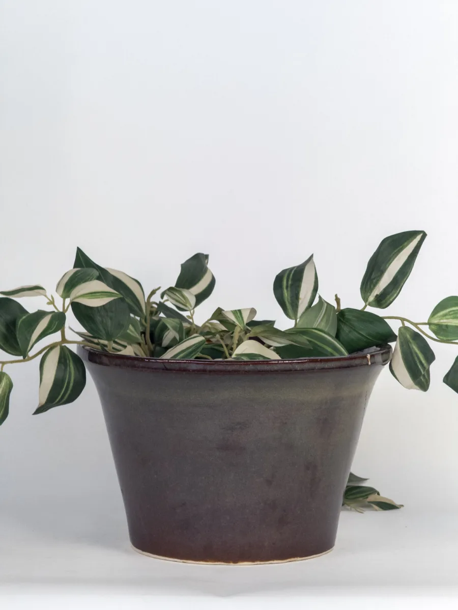 Classic Ceramic Planter — 6" Dia × 6" Height — Primary View