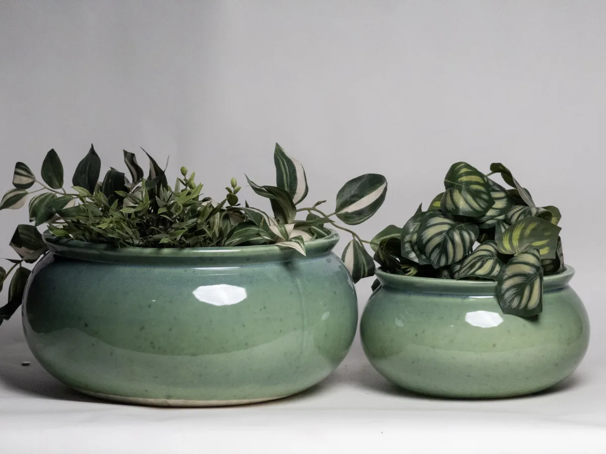 Classic Ceramic Planter Set of 3 (3" Dia) — Primary View