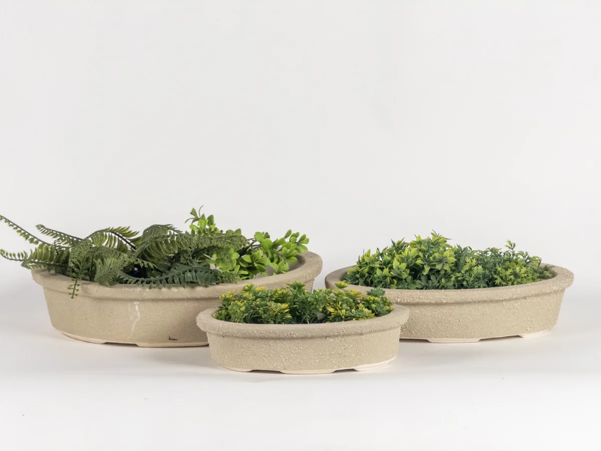 Classic Ceramic Planter — 9" Dia × 13" Height — Primary View