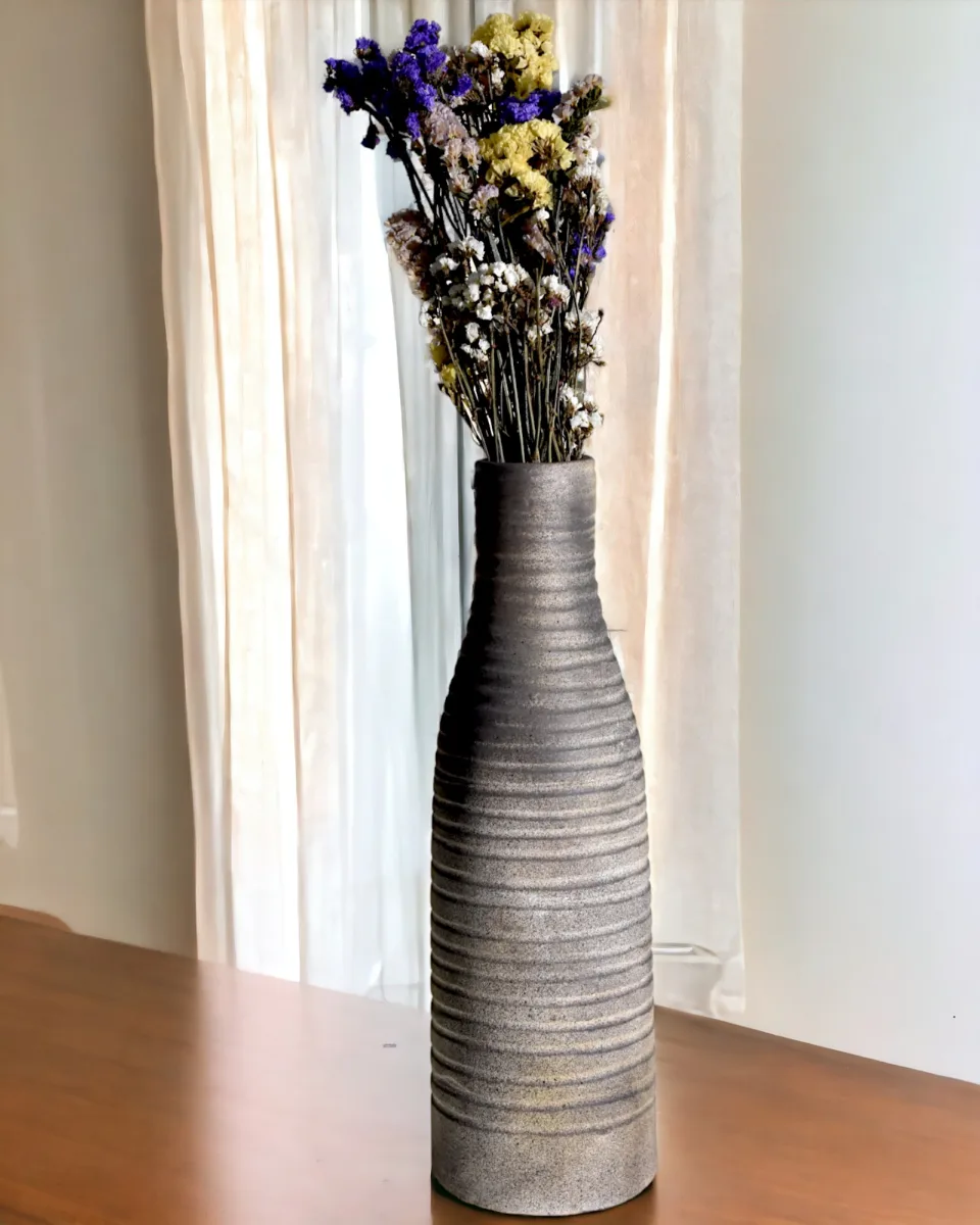 Classic Ceramic Planter — 6.5" Dia × 9" Height — Primary View