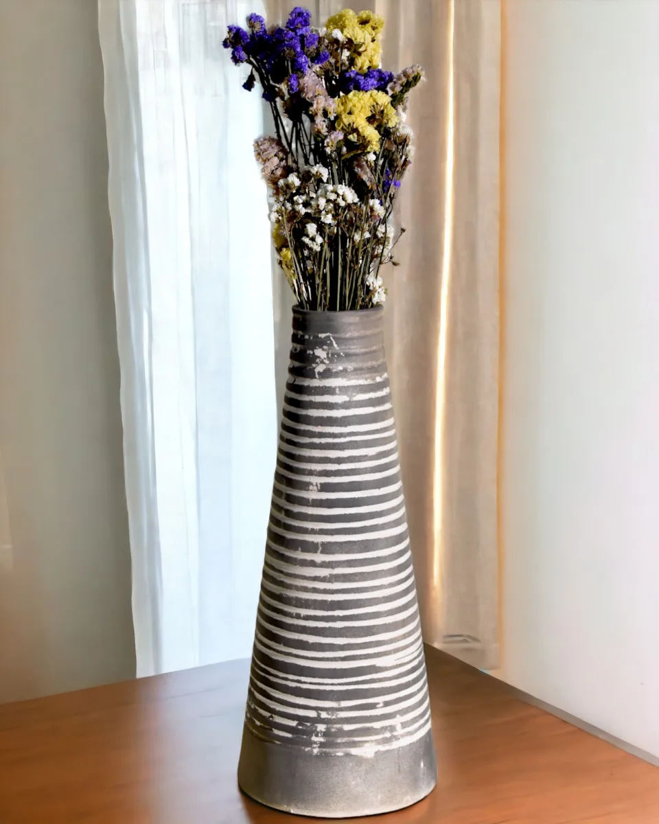 Classic Ceramic Planter — 6.5" Dia × 9" Height — Primary View