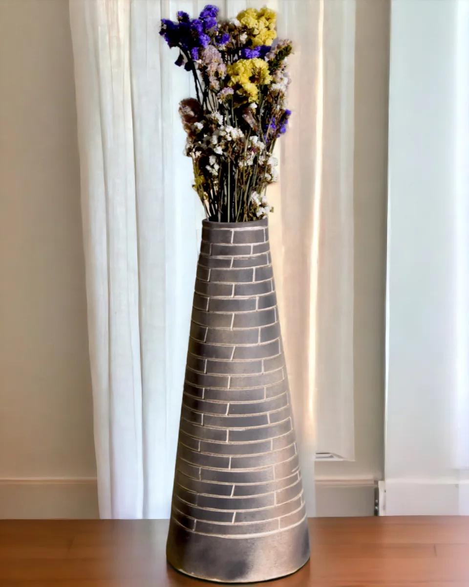 Classic Ceramic Planter — 6.5" Dia × 9" Height — Primary View