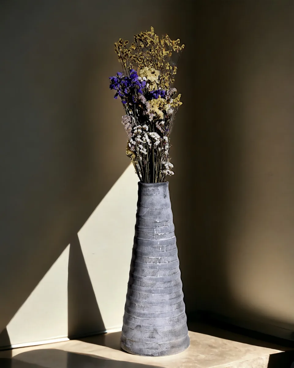 Classic Ceramic Planter — 4.5" Dia × 14" Height — Primary View