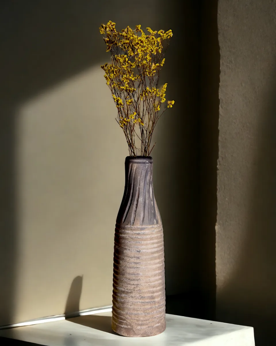 Classic Ceramic Planter — 11" Dia × 16" Height — Primary View