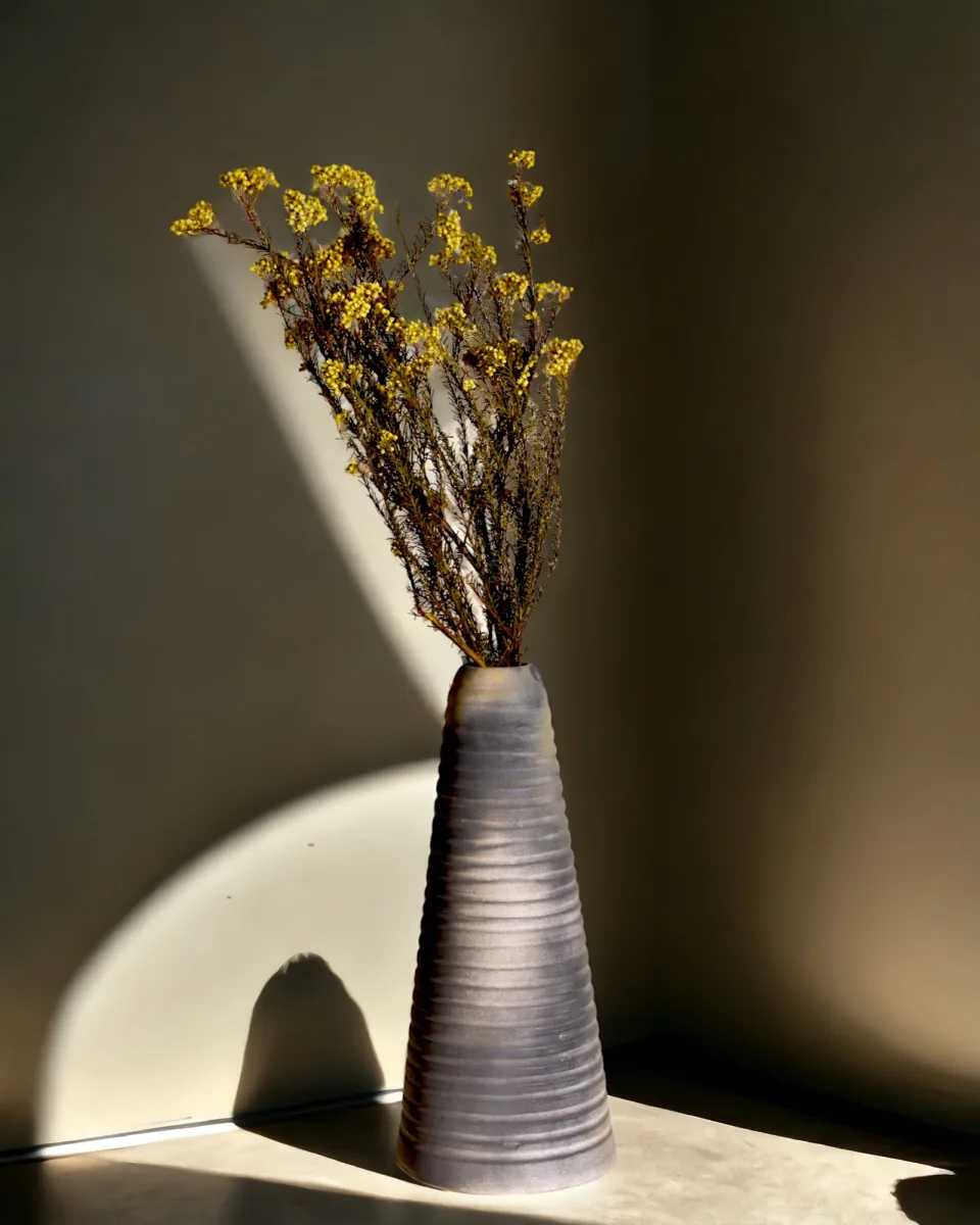 Classic Ceramic Planter — 4" Dia × 16" Height — Primary View