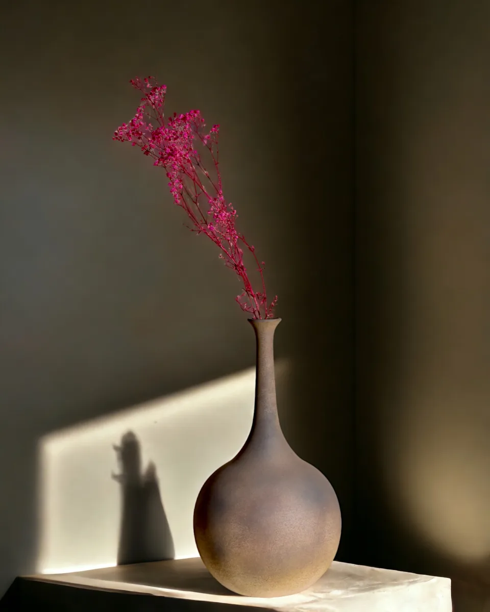 Classic Ceramic Planter — 5" Dia × 15" Height — Primary View