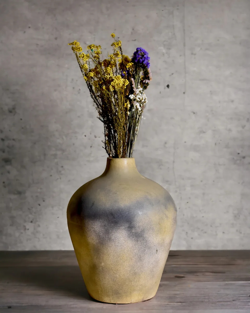 Classic Ceramic Planter — 5" Dia × 15" Height — Primary View