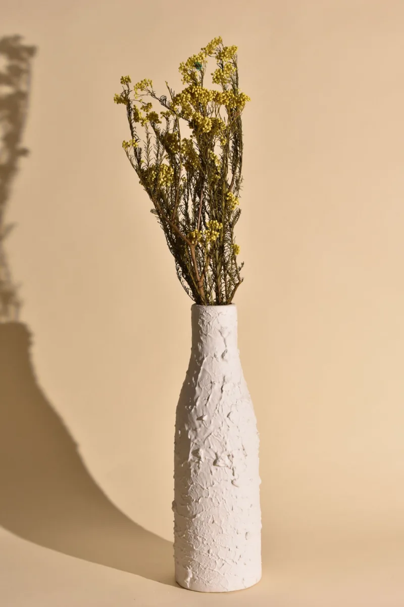 Classic Ceramic Planter — 5" Dia × 15" Height — Primary View