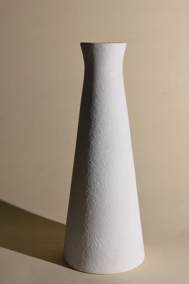 Classic Ceramic Planter — 5" Dia × 19" Height — Primary View