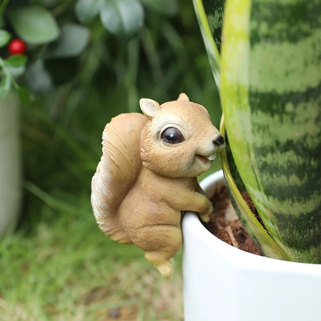 Classic Resin Planter — 3" Dia × 5" Height
