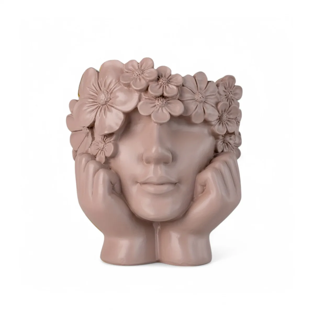 Classic Resin Planter — 4.5" Dia × 4" Height — Primary View