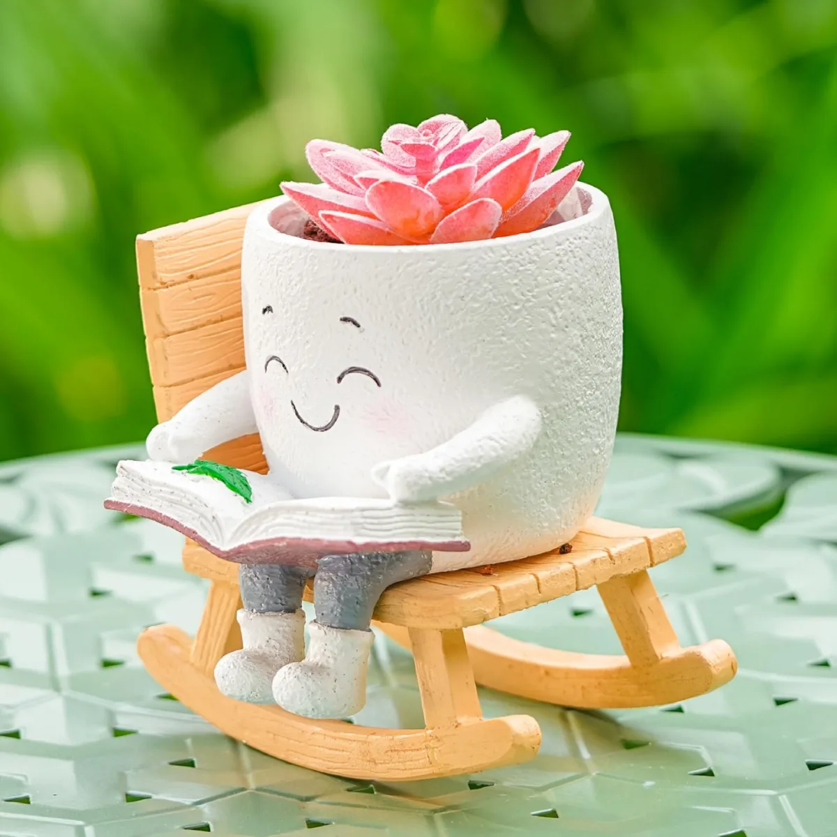 Classic Resin Planter — 1.5" Dia × 3.5" Height — Primary View
