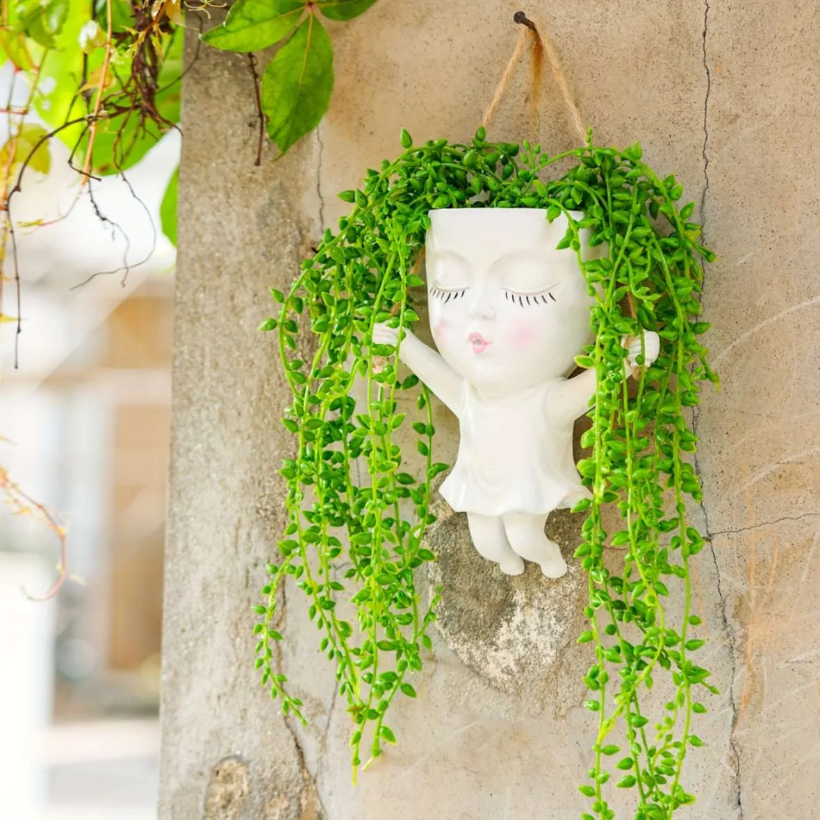 Classic Resin Planter — 13.5" Dia × 5.5" Height — Primary View