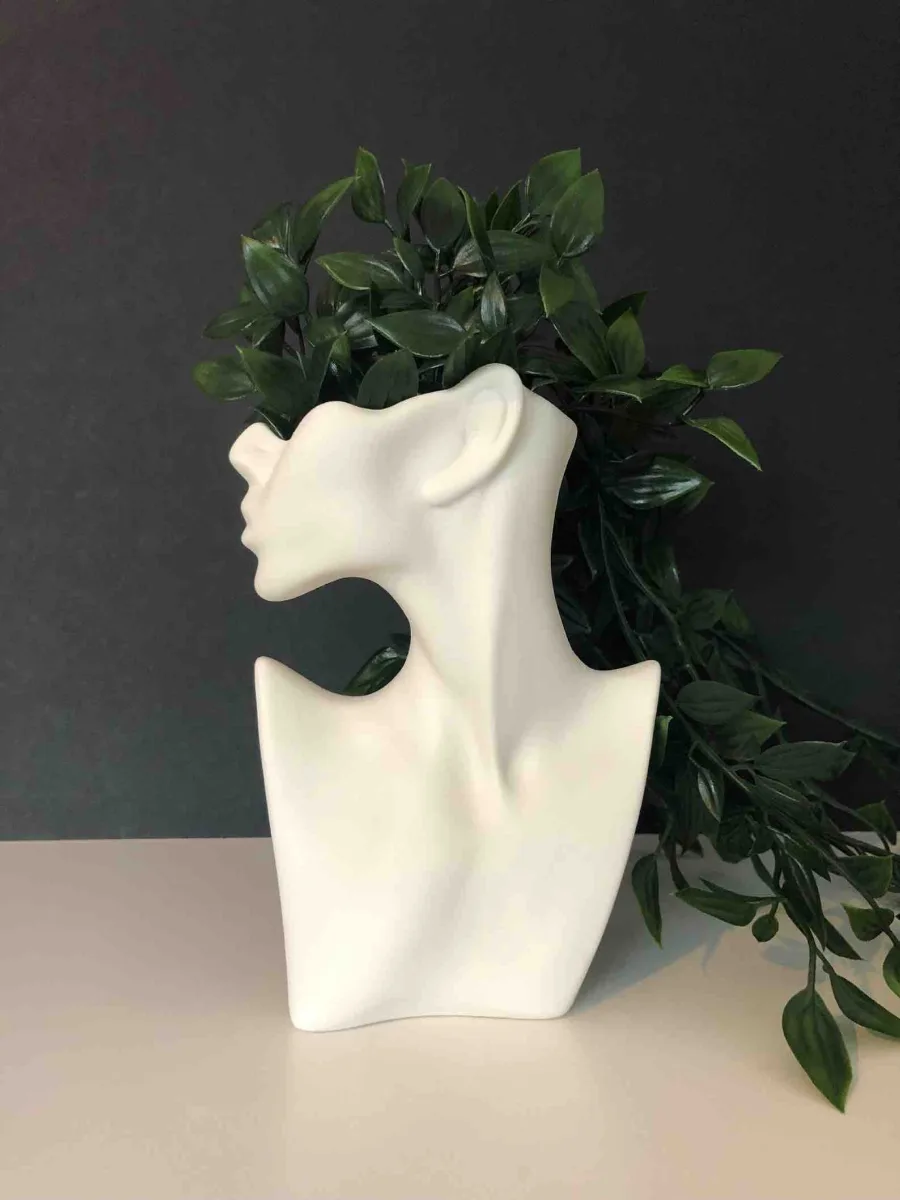Classic Resin Planter — 4" Dia × 4" Height — Primary View