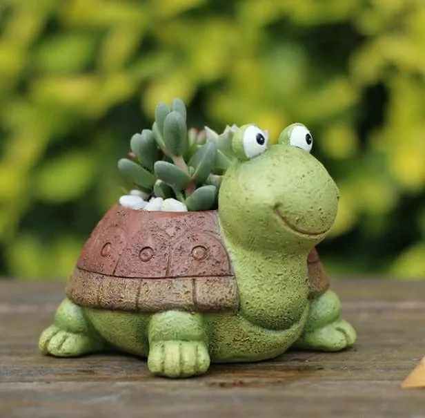 Classic Resin Planter — Primary View
