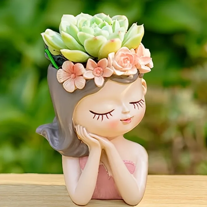 Classic Resin Planter — Primary View