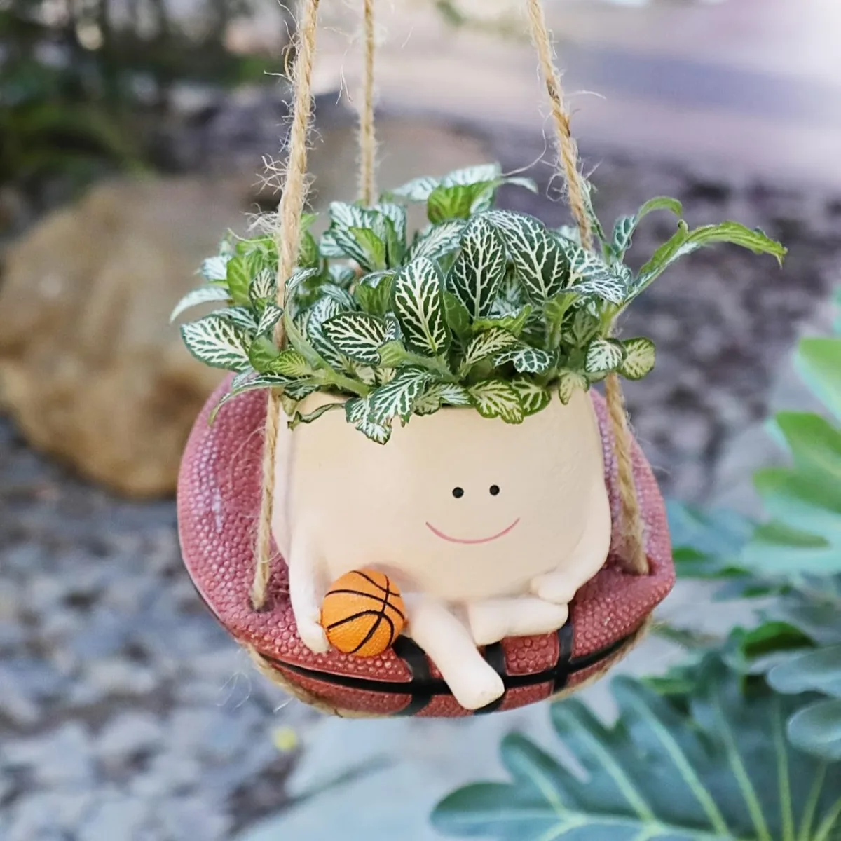 Classic Resin Planter — 5" Dia × 5" Height — Primary View