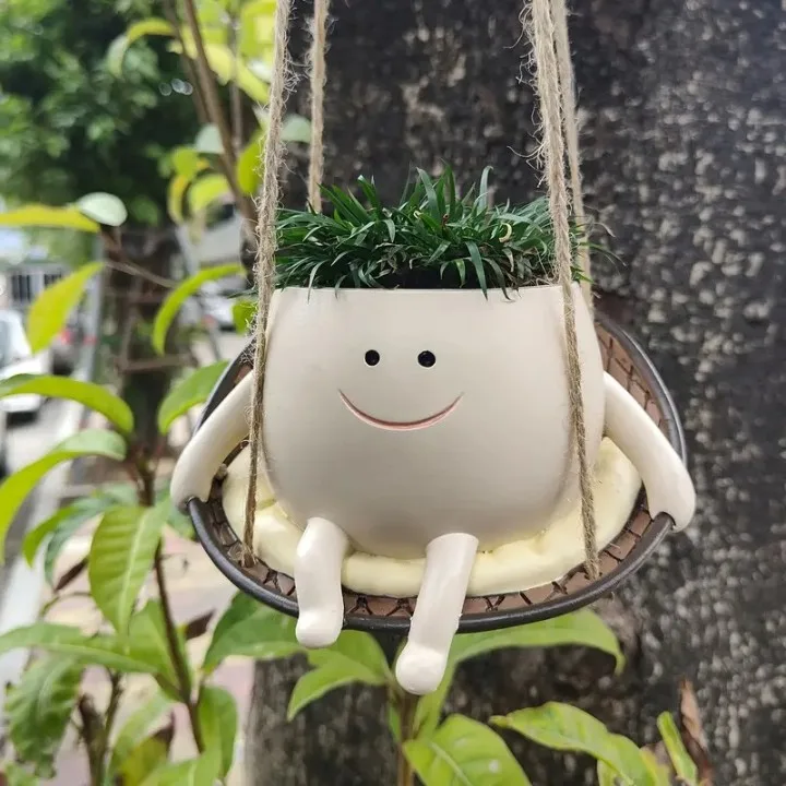Classic Resin Planter — 5" Dia × 6" Height — Primary View