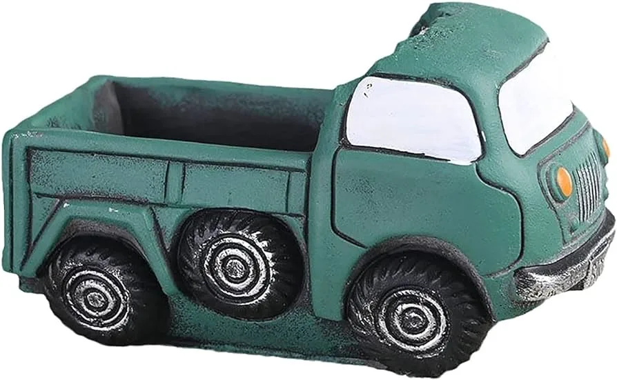 Classic Resin Planter — 7.5" Dia × 3" Height — Primary View