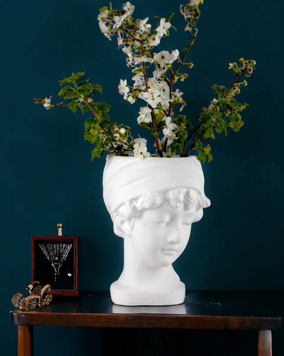 Classic Resin Planter — 5" Dia × 6" Height — Primary View