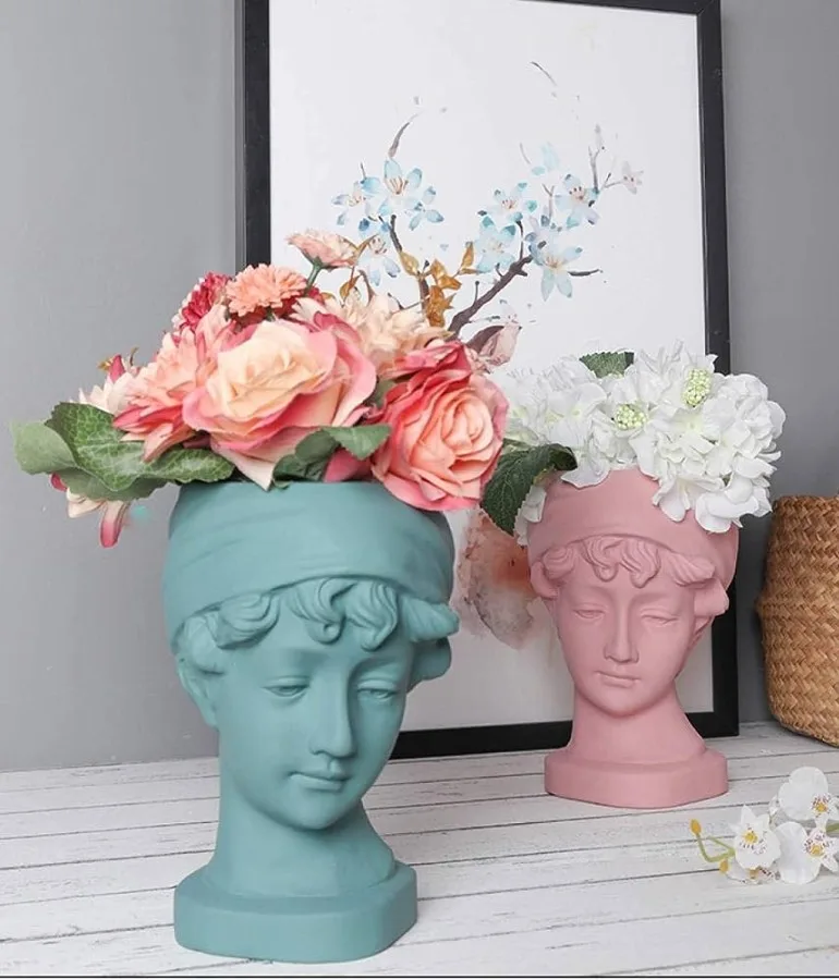 Classic Resin Planter — 5.5" Dia × 2.5" Height — Primary View