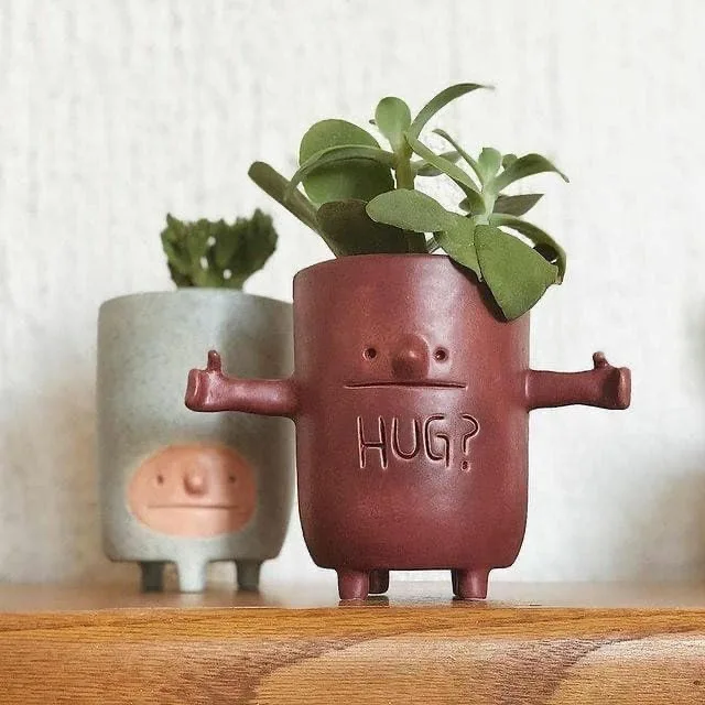 Classic Resin Planter — 5.5" Dia × 3" Height — Primary View