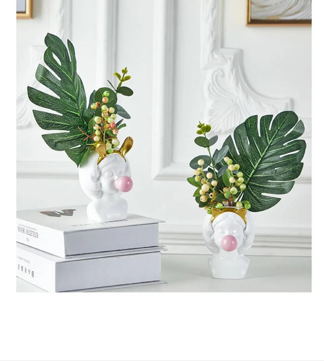 Classic Resin Planter — 7" Dia × 4" Height — Primary View