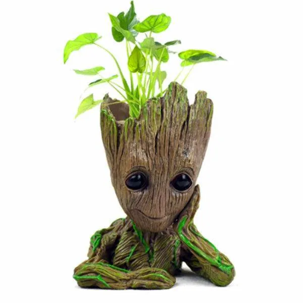 Classic Resin Planter — 3" Dia × 4" Height — Primary View
